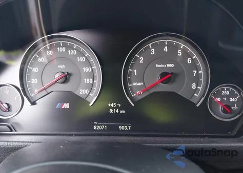 2016 BMW M3 from USA, damaged, VIN WBS8M9C5XG5E68359